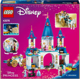 LEGO Ç€ Disney Princezna Castle Popelka a kočár tažený koňmi, Sada pro dívky od 6 let, Fantastická hračka s princeznou Popelkou a princem okouzlujícími mini panenkami, Tip na dárek pro fanoušky Disney 43275 Stavebnice Beuche den LEGO-Store