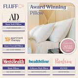 Fluffco Down Alternative Polštář Standardní polštář na spaní Queen Polštář Polštář Polštář Boční Spací Polštář Chladící polštář Hotel Polštář Polštář na krk Cestovní polštář (standardní firma) Standardní polštáře Naty Shop
