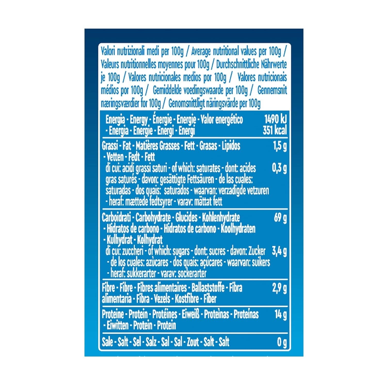 Fusilli 34, pasta di griș di Grano duro, 500 g