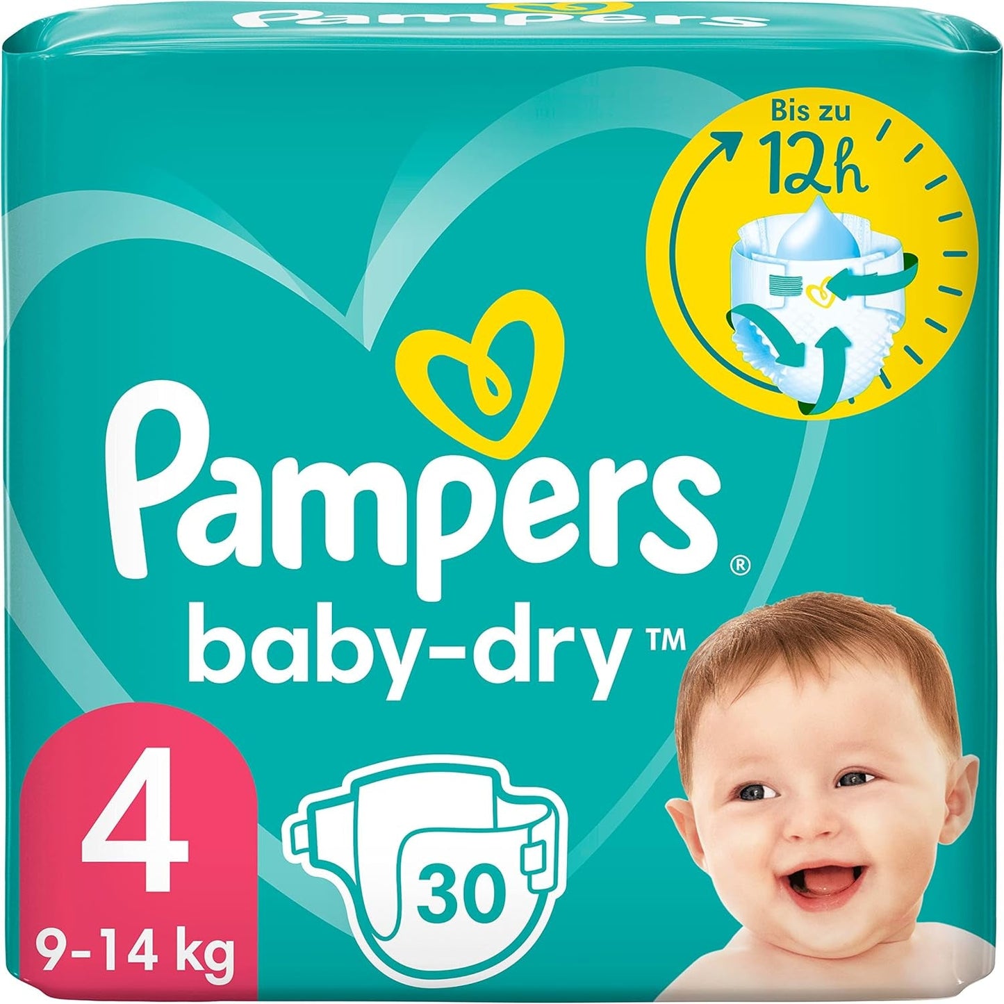 Pampers (stará verze), kalhotky, velikost 4, 9kg-15kg, tři balení (1 x 88 plen)