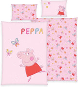 Sada dětského povlečení Peppa Pig, 100 x 135 cm a 40 x 60 cm, bavlna Povlečení - dětské Naty Shop