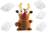 SILIKOMART Kit Rudolf Formen na čokoládu, Vánoce, 5 kusů Kuchyně Naty Shop