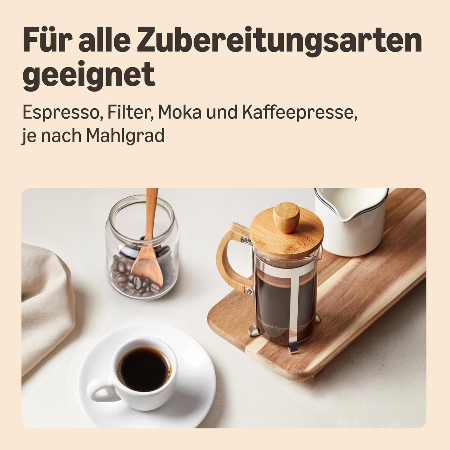 od Amazon Kaffeebohnen, Mittlere Röstung, 100% Arabica, Amaretto, 2 kg (2 balení po 1 kg)