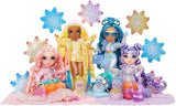 Rainbow High Winter Wonderland - Skyler (modrá) - 28 cm módní panenka se sadou sněhuláka, která hromadí vodu a hromadí vodu, vhodná pro děti od 4 do 12 let a sběratele, panenky Naty Shop