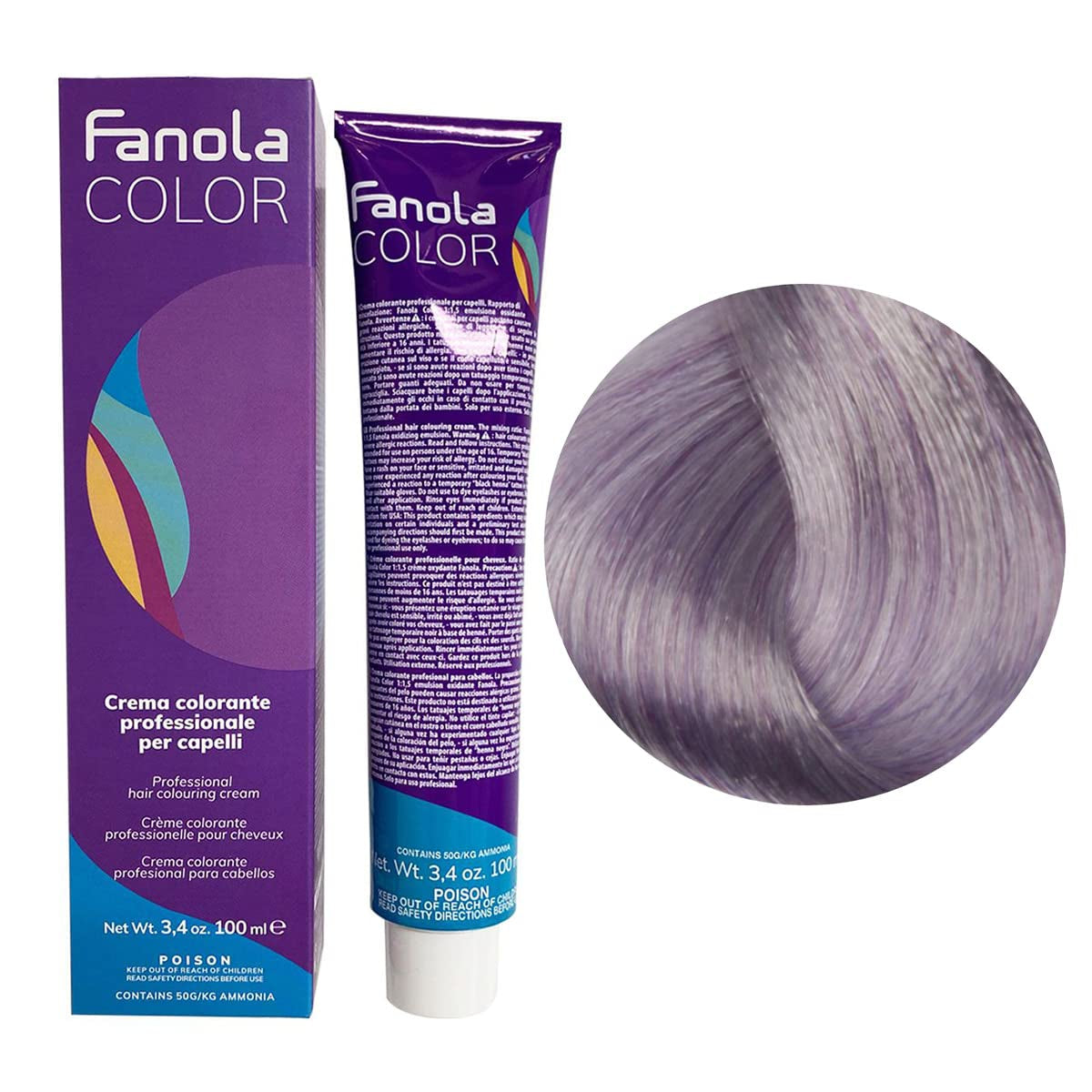 Fanola crema colore Barvicí krém 7.0 Blond, 100 ml