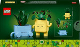 LEGO Botanicals Happy Plants - DIY sada pro děti se 2 umělými květinami a 2 barevnými květináči s kreslenými obličeji - Tip na dárek pro dívky od 9 let - 10349 Besuche stavebnice v LEGO-Store