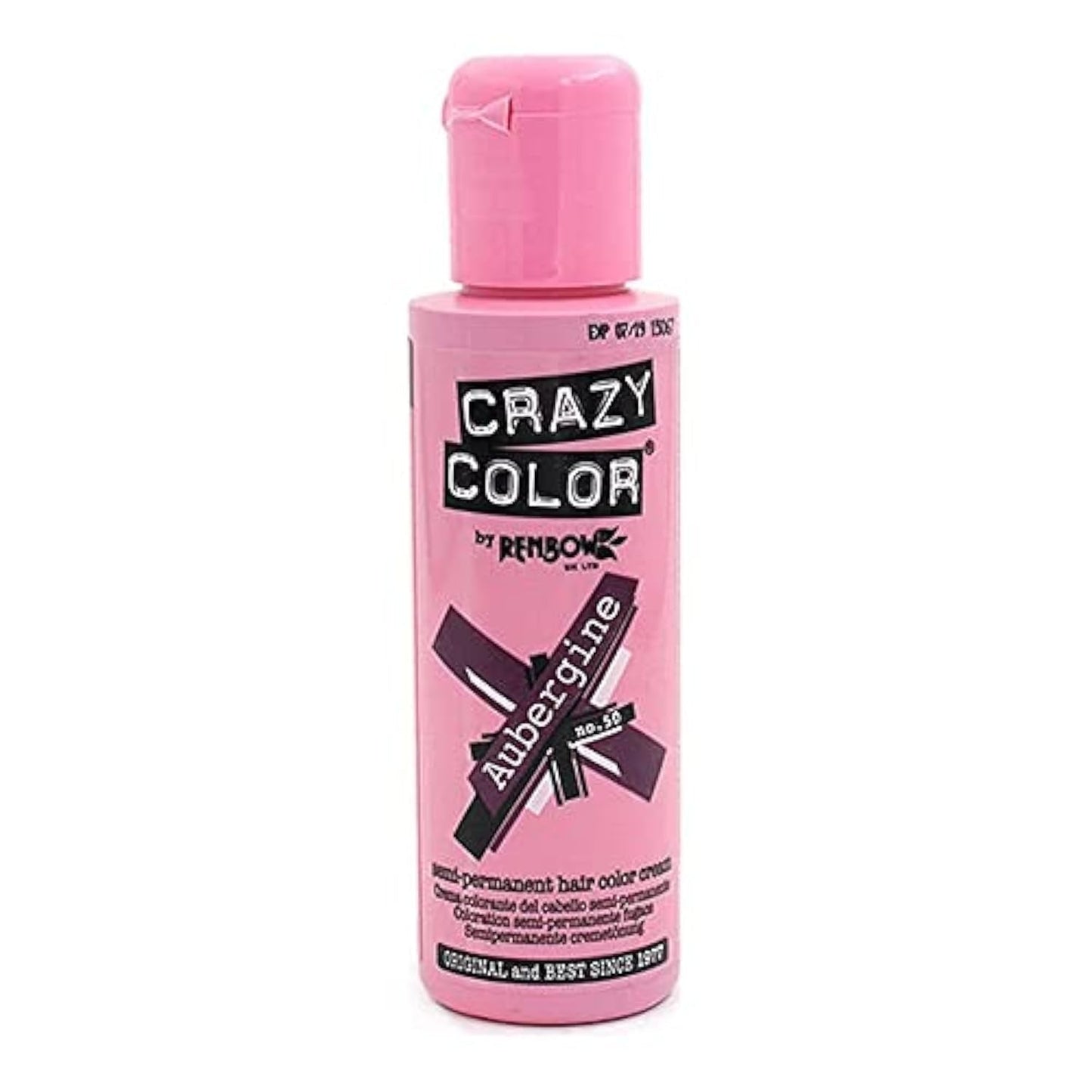 GO TOXIC UV semipermanentní krém na barvení vlasů, 100 ml (1 balení) Naty Shop 50 Barva na vlasy Lilek 100 Ml (1 balení)