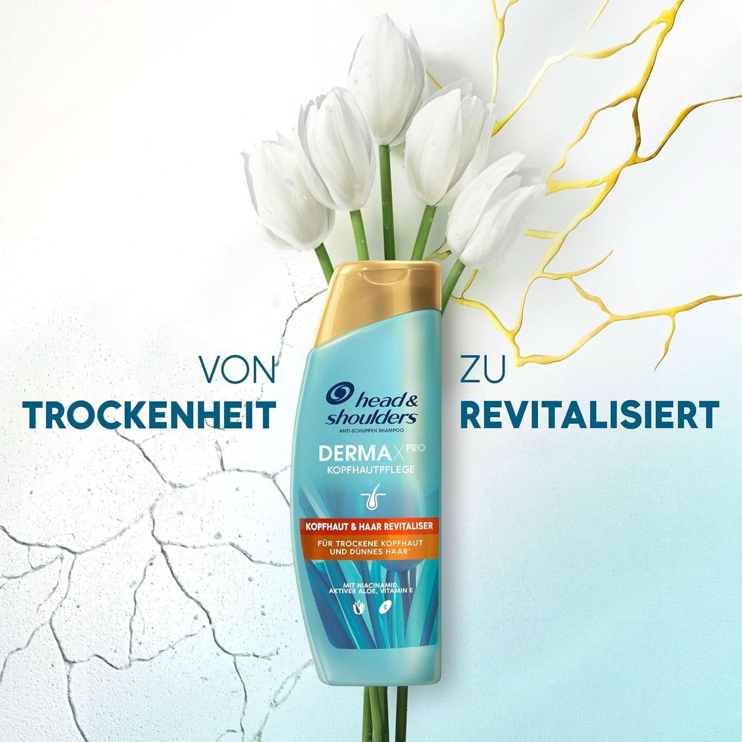 Derma X Revitalizační šampon, Head & Shoulders, 250 ml Sprcha a vana Naty Shop