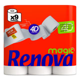 Toaletní papír Renova - 9 rolí