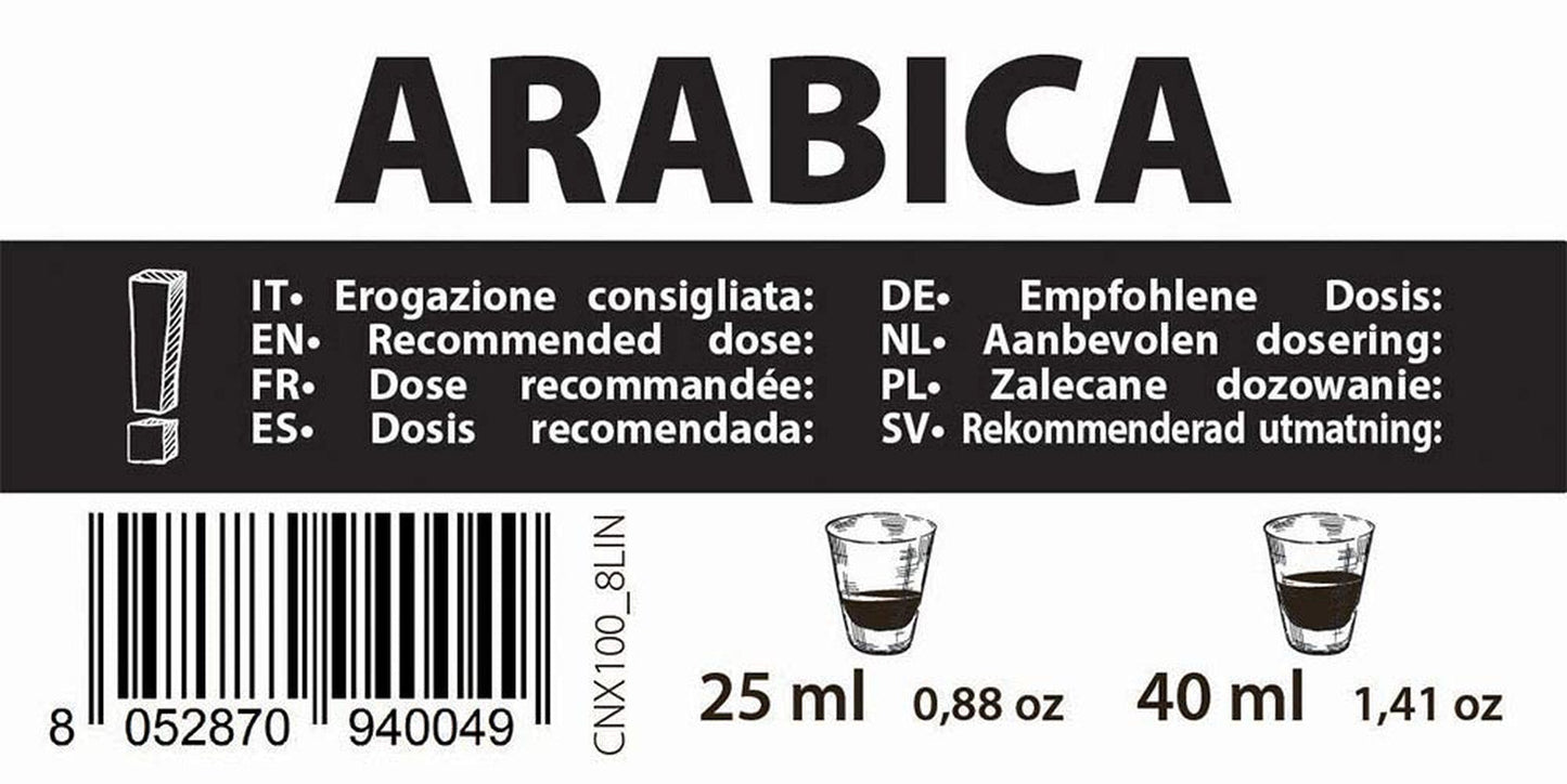 Kávové kapsle Arabica Kompatibilní s Nespresso 5,6 g x 100 kapslí