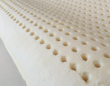 Přírodní latexový polštář Double Wave Model - Perforovaný latexový polštář Ultra prodyšný Přirozená a zdravá regenerace - Nejvyšší komfort Ergonomický Antibakteriální - 100% Vyrobeno v Itálii Standardní polštáře Naty Shop