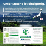 Matcha terapie 30+ | Organický prášek Matcha Tea | 60 g | S ověřeným obsahem minimálně 30 mg/g katechinu EGCG | Podporuje imunitní systém a energetickou hladinu | Slavnostní kvalita | Zelený čaj z Japonska