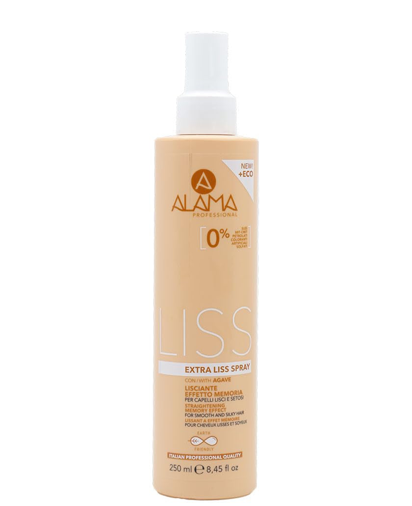 Alama Professional Alama Liss - Sprej Lisciante Extra Liss Effetto Memoria Per Capelli Lisci, 250 ml Produkty na rozčesávání vlasů Naty Shop Výchozí název