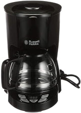 Kávovar Russell Hobbs [Digitální časovač, sprchová hlavice pro optimální extrakci a aroma] Textury+ (1 až 12 šálků, 1,25 l skleněná karafa, ohřívací deska, systém proti odkapávání) Filtrační kávovar 22620-56