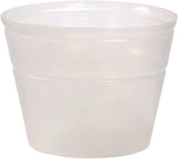Podpěra pod hrnce Dehner, flexibilní, Ø 40 cm, výška 31 cm, plast, průhledná