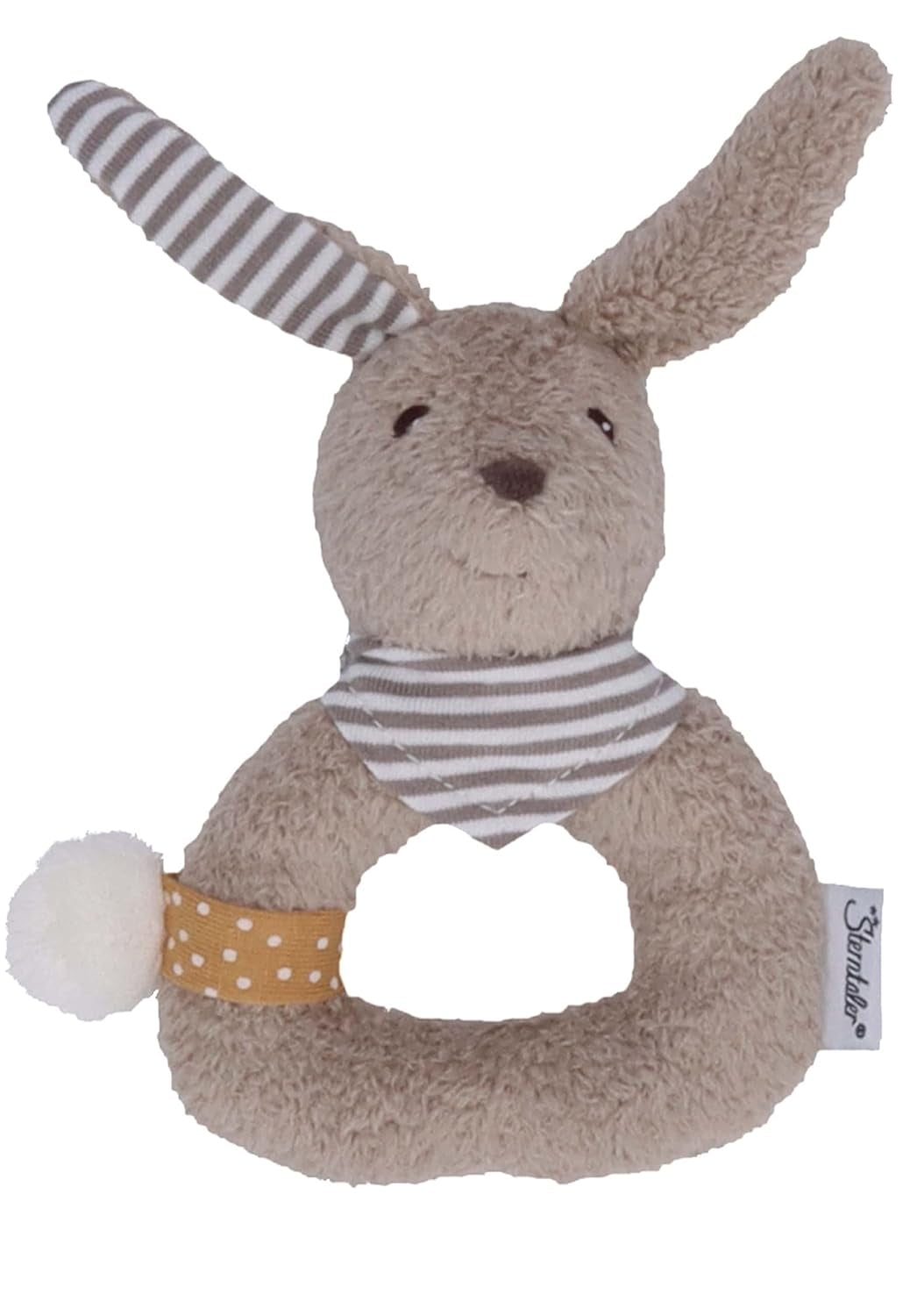 Sterntaler baby unisex chytací hračka dětská chytací hračka happy bunny - dětská chytací hračka, dětská chytací hračka, dětská hračka - hnědá Toys Bebe Naty Shop