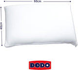Polštář DODO, blok viskoelastické pěny, bílý, 1 jednotka (sada 1) standardní polštáře Naty Shop