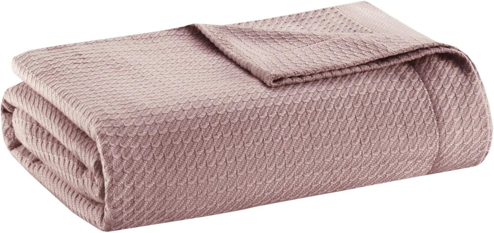 Madison Park 100% egyptská bavlna Prodyšná pohodlná deka Premium pletená luxusní sezónní lehký potah na postel Pohovka a pohovka Plná/královská postel Rose Naty Shop Přikrývky a přikrývky Rose Full/Queen