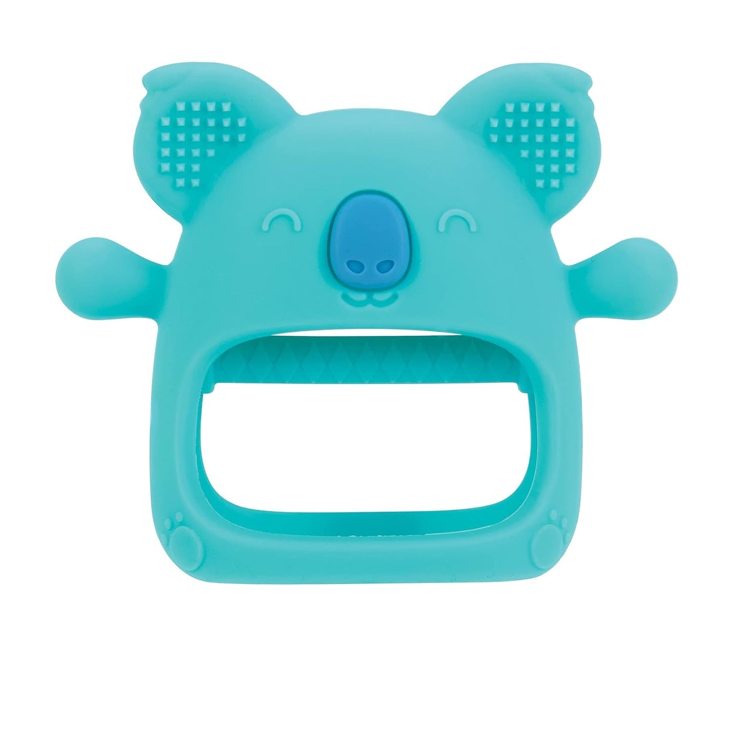 Nuby - silikonová dentální rukavice, BPA Free, modrá koala, 3 měsíce a více