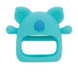 Nuby - silikonová dentální rukavice, BPA Free, modrá koala, 3 měsíce a více
