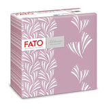Fato - Suché papírové ubrousky, vzduchem kladené, textilní efekt, balení 50 ks ubrousků, 40X40 složené na 4 formáty, dekor Tropicana