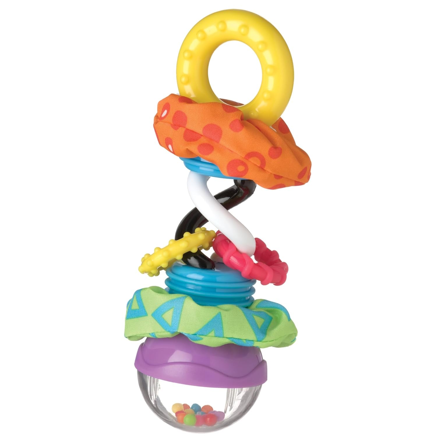 Playgro Rattle Super Shaker - chrastící míček pro miminka - chrastící míček - chrastící míček pro děti - chrastící míček - motorika - dětská hračka - motorika pro miminka - barevné Toys Bebe Naty Shop Rattle Super Shaker