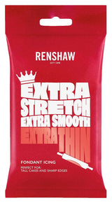 Extra Fondant Red 1kg - Extra elastický fondant s vanilkovou příchutí, ideální na potahování dortů - Red - 1kg Naty Shop cukrová pasta 1kg Vanilka.
