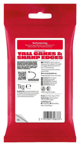 Extra Fondant Red 1kg - Extra elastický fondant s vanilkovou příchutí, ideální na potahování dortů - Red - 1kg Cukrová pasta Naty Shop
