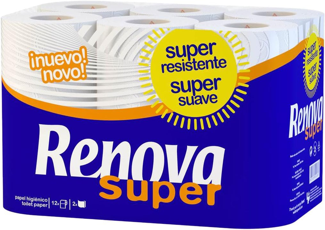 Toaletní papír Renova Super White - 12 rolí