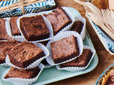 Mix Für Fudge Brownie: Einfach Zu Berübenender, Extrem Fudgy Brownie Mit Richem Schokoladengeschmack, Halal. 500 G. Směs na pečení a vaření Naty Shop