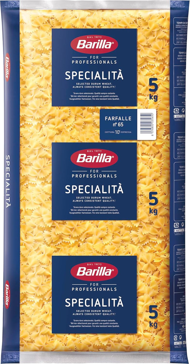 Těstoviny Barilla Farfalle n. 65,5 kg