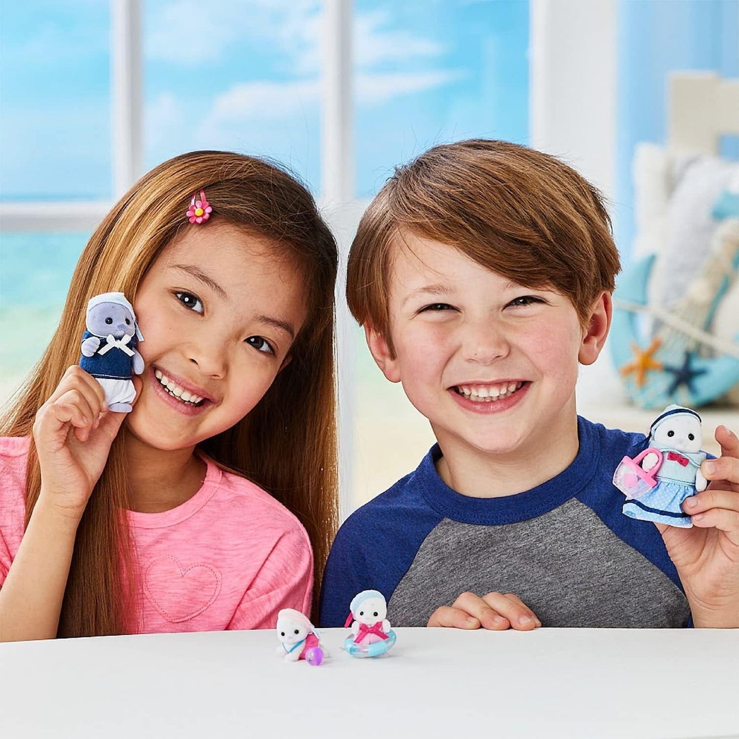Sylvanian Families – 5759 Detailní hračka s figurkou tuleních rodin pro děti od 3 let