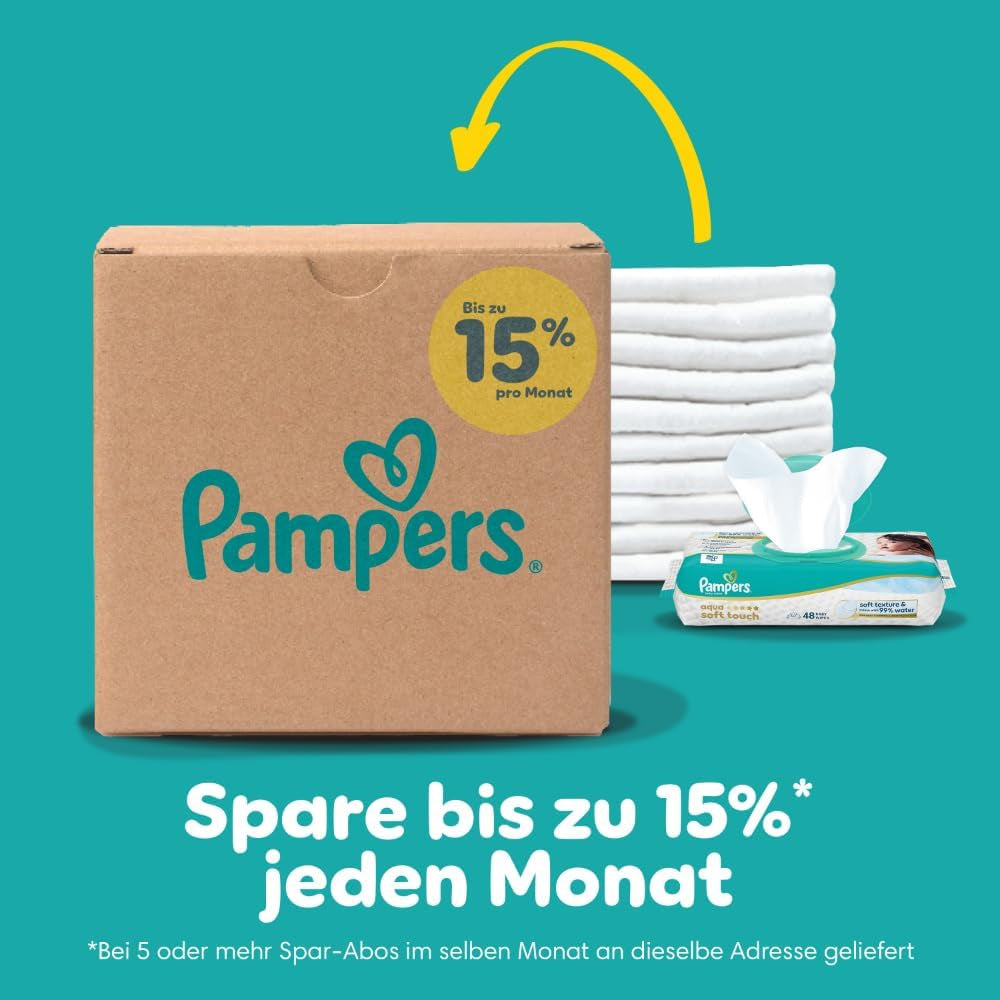 Plenky Pampers Baby-Dry Puppy Patrol Edition, velikost 5, 186 plen, 11 kg - 16 kg, až 100% ochrana proti vytečení a celonoční pohodlí