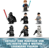 LEGO Star Wars Imperial Star Destroyer, sada hvězdné lodi, stavebnice, sada Darth Vader a Cal Kestis, dárek k narozeninám pro chlapce, dívky a fanoušky 75394 Stavebnice Besuche den LEGO-Store