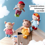 Podložky HABA Guardian Angel - Roztomilá textilní panenka (15 cm), ideální dárek na uvítanou pro miminka a batolata - Lze prát na 30 °C - 2011869001