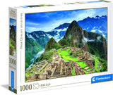 Clementoni 39604 Machu Picchu - Puzzle 1000 dílků od 9 let, Barevné puzzle pro dospělé s výraznými barvami, Dovednostní hra pro celou rodinu, Pěkný tip na dárek Puzzle Naty Shop