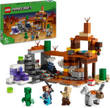 LEGO Minecraft Badlands Mine Videohra Hrací sada pro těžbu pro chlapce a dívky ve věku 8+ Zábavná stavebnice Kostky Dobrodružná sada Dárek k narozeninám 21263 Stavebnice Besuche den LEGO-Store Výchozí název