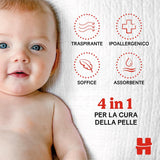 Pleny Huggies Extra Care, velikost 3 (6-10 kg), 2 balení po 40 plenkách