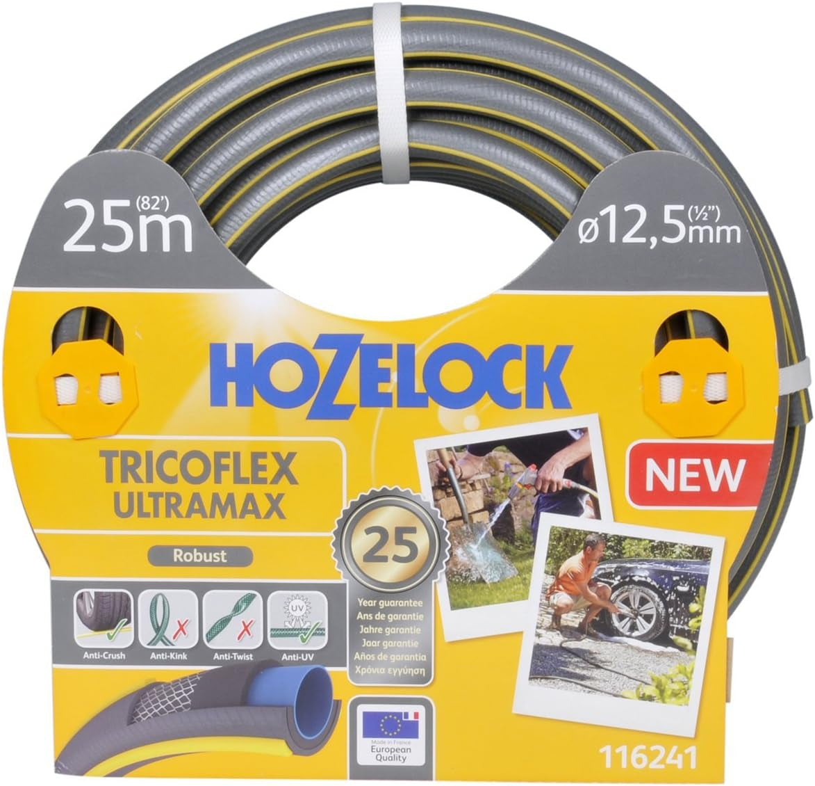 Hadice Hozelock Tricoflex Ultramax 25 m (průměr 12,5 mm)