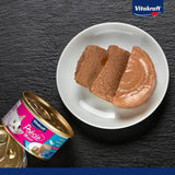 Vitakraft Poésie Mousse, mokré krmivo pro kočky, provzdušněná pěna, s lososem, bez přidaného cukru a obilovin (12 x 85 g)