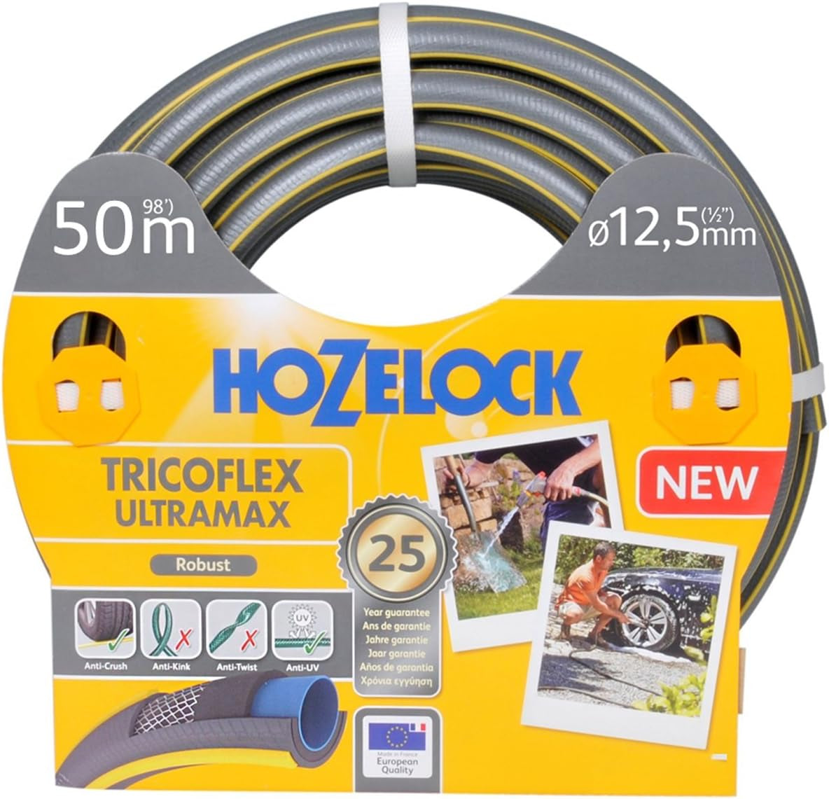 Hadice Hozelock Tricoflex Ultramax 25 m (průměr 12,5 mm)