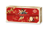 Reber Mozart kuličky s hořkou čokoládou, balení 6 ks s marcipánem a nugátem, veganské - 1 x 120 g