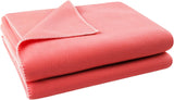 Deka Zoeppritz v barvě: Červená, Vyrobeno z 65% Polyester, 35% Viskóza, Rozměr: 160X200 Cm, 103291-235-160X200 Postele a přikrývky Zoeppritz od roku 1828 235 Coral 160X200 Cm