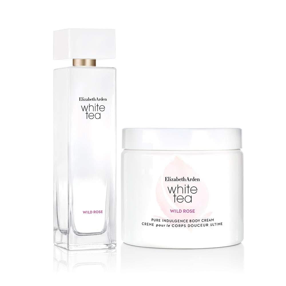 Elizabeth Arden - Wild Rose White Tea, růžový tělový krém pro ženy Kosmetika a Beauty Naty Shop
