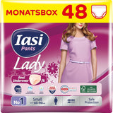 LADY Pants 48 Jednorázové kalhotky pro inkontinenci moči Absorpční Plus velikost S pro ženy 48 ks