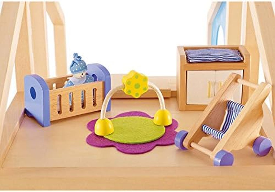 Hape E3459 - Dětský pokoj, malé domečky pro panenky Naty Shop