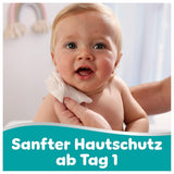 Pampers 99% vodní dětské ubrousky, 12 balení po 60 ubrouscích = 720 dětských ubrousků, lehké mléko 99% voda