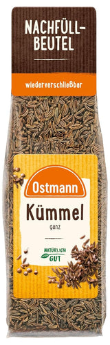 Ostmann - Kmín celý, k dochucení chleba a pečiva, 40 gramů Condimente Naty Shop