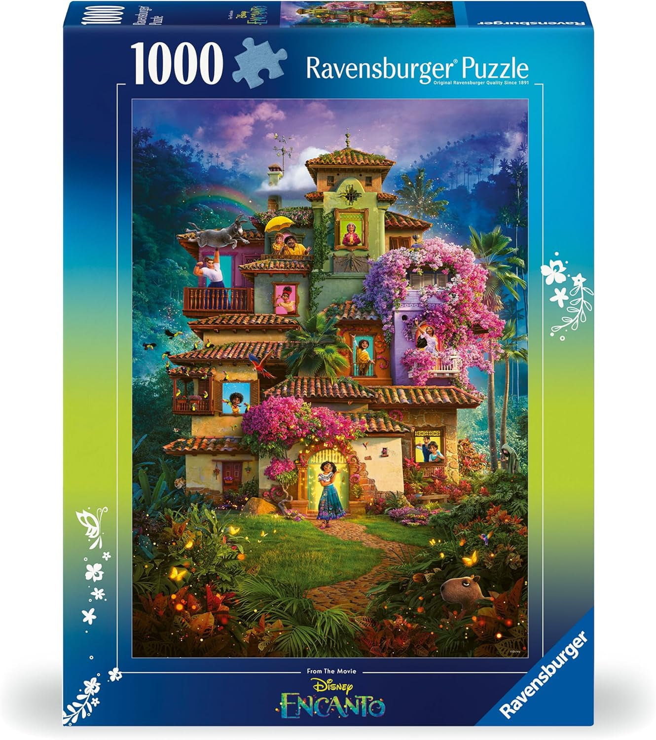 Puzzle Ravensburger 12000608 - Encanto - 1000 dílků Puzzle Disney Encanto Pro dospělé a děti od 14 let Puzzle Naty Shop