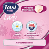 LADY Pants 48 Jednorázové kalhotky pro inkontinenci moči Absorpční Plus velikost S pro ženy 48 ks